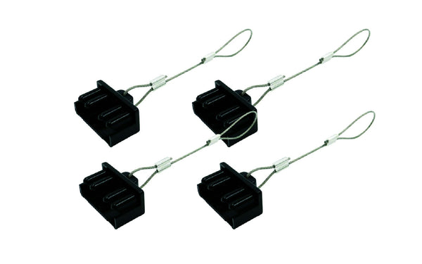 12 Volt Direct Anderson Plug Dust Covers Push In 4 Pack