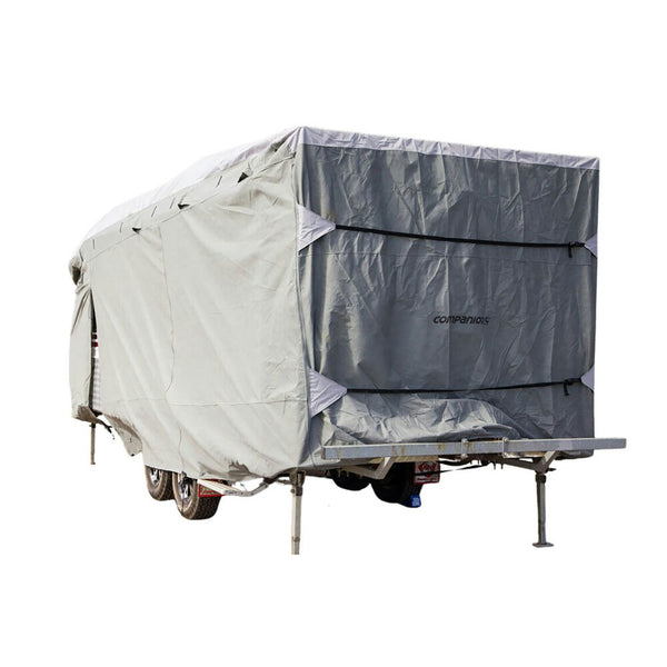 Companion Water Resistant Caravan/Campervan Cover Accessory 16-18ft Grey