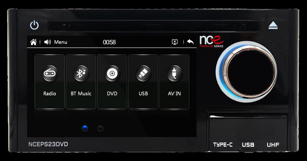 NCE Premium Series Caravan DVD Multimedia Head Unit