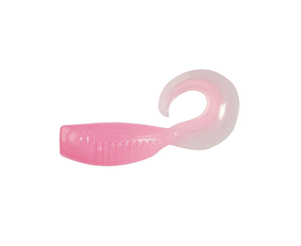 Zman 8 Pack of 2 Inch Guppy Grubz Soft Plastic Lures - BUBBLE GUM