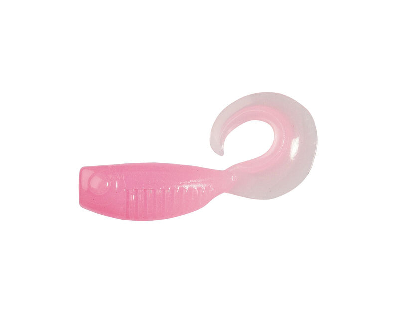 Zman 8 Pack of 2 Inch Guppy Grubz Soft Plastic Lures - BUBBLE GUM
