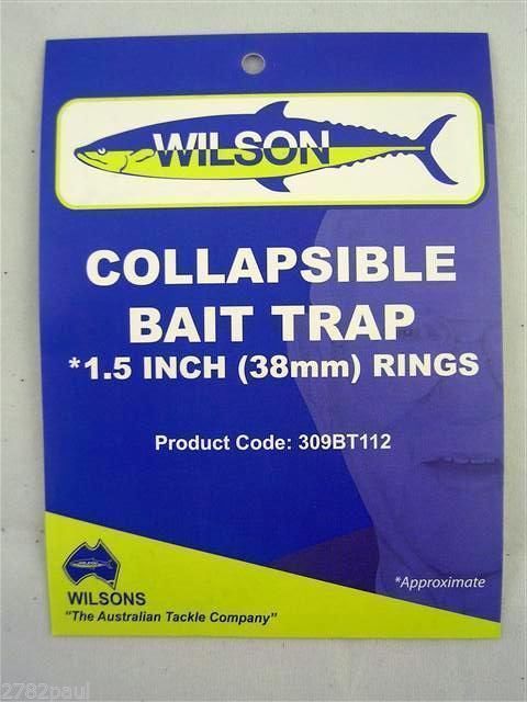 Wilson Collapsible Bait Trap With 1 1/2 Inch (38mm) Entry Rings