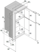 Vitrifrigo 230L Upright Fridge DP2600i