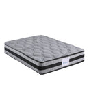 Dreamz Spring Mattress Bed Pocket Egg Crate Foam Medium Firm Queen Size 22cm