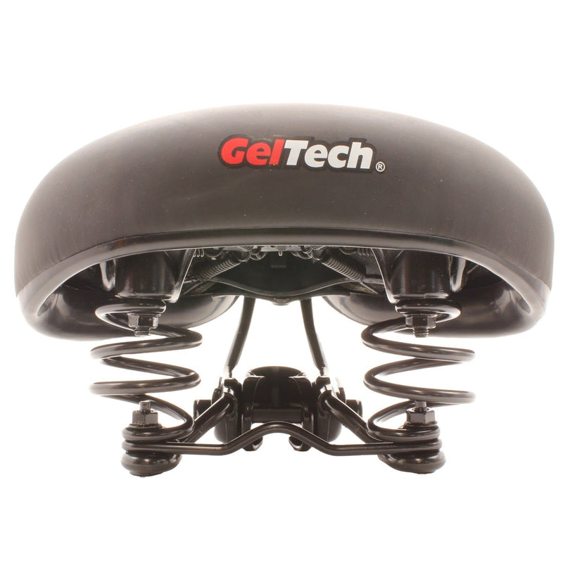 Endzone Black Ladies Webspring Bike Seat/Saddle with Gel Top and Comfort Foam