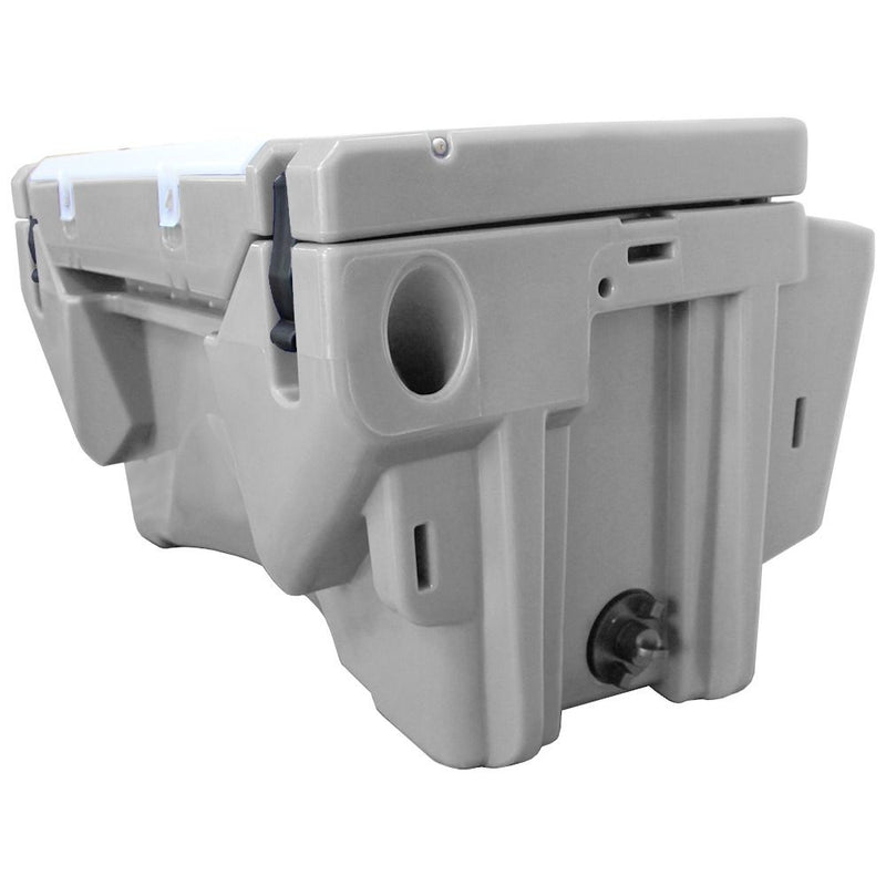 FISHCOOL KIT W- STRAP, LIVE BAIT TANK & LEASHES GREY