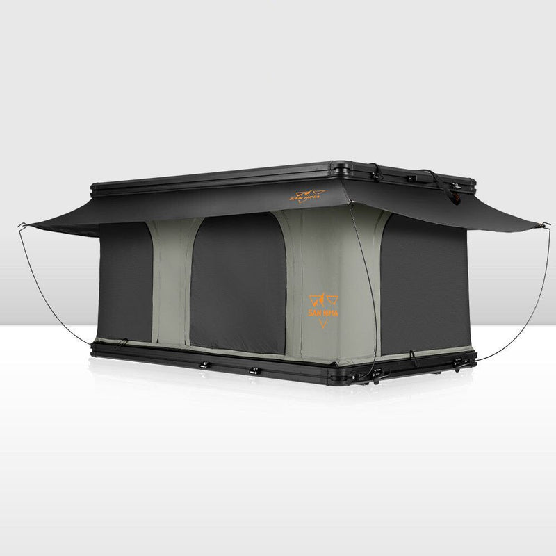 San Hima Gibb Rooftop Tent Hardshell With Ladder Outdoor Waterproof Camping 4X4