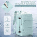 Waterproof Backpack Air Cushion Support Blue
