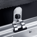 Dometic MO 9722R Two-burner hob and sink combination with glass lid, 760 x 325 mm