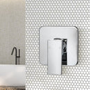 Dutxa Brass Shower Mixer Tap Cold Hot Bathroom Laundry Faucet Valve Chromed