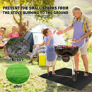 Under Grill Mat Fireproof Fire Pit