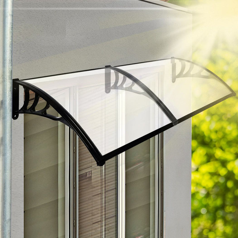 Mountview Window Door Awning Outdoor Canopy UV Patio Rain Cover DIY 1m X 2.4m