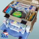 Flambeau T5P Multiloader Tackle Box With 6 Tackle Trays & Zerust Dividers