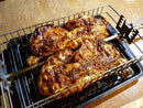 Auspit Spit Rotisserie Stainless Steel Adjustable Basket