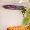 Ocean & Earth Single Longboard Indoor Timber Wall Rack
