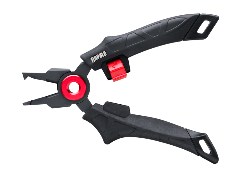 17cm Rapala RCD Magnum Lock Split Ring Pliers with Neoprene Sheath and Lanyard