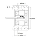 ALKO SBLPA - Adjustable swivel clamp 629935