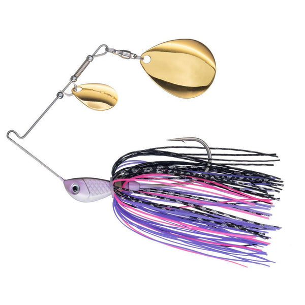 Bite Science 1/2oz PTX Spinnerbait Lure - Purple/Black