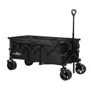 Lambu Folding Wagon Cart 300L Garden Outdoor Camping Shopping Trolley Wheels