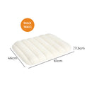 Pawz Pet Dog Bed Orthopedic Sofa Egg Foam Mattress Mat Washable Waterproof S