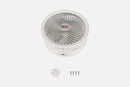 NCE 12V Oscillating Fan With Light White