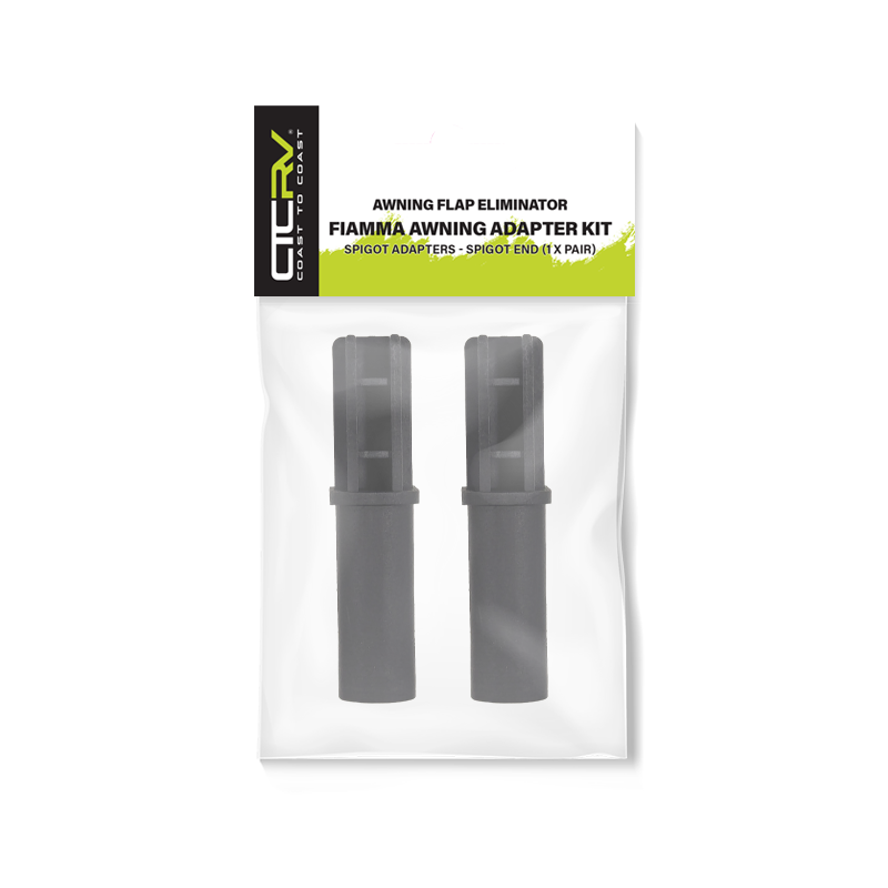 Coast RV Flap Eliminator Fiamma Awning Adaptor x 2 - Spigot End