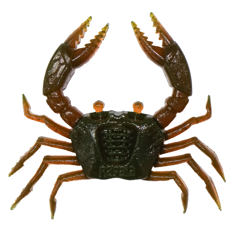 Rapala Crush City 6 Pack of 1.5 Inch Trickster Soft Plastic Lures