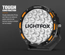 Iconic Series Pair 9inch Osram LED Driving Light 1Lux @1,442m 18,672Lumens