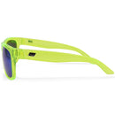 Dirty Dog Boom Crystal Lime Green/Green Mirror Polarised Unisex Sunglasses