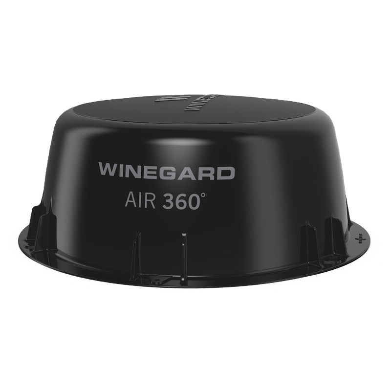 WINEGARD - AIR 360 Omnidirectional TV Antenna with AM/FM | Black