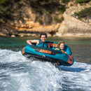Jobe Proton 2-Person Inflatable Towable Ski Tube Blue/Orange