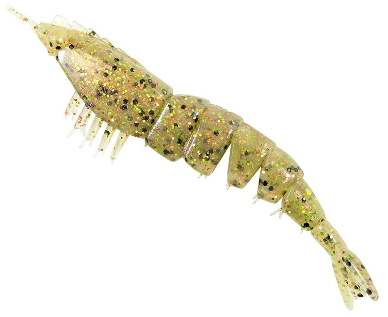 Zman 3.5 Inch Unrigged EZ ShrimpZ Soft Plastic Lures-4 Pk of Z Man Soft Plastics