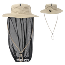 On The Road RV Mozzie Beige Hat With Net