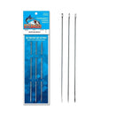 Rite Angler 3 Pack of 4 Inch Stainless Steel Mortician Bait Needles