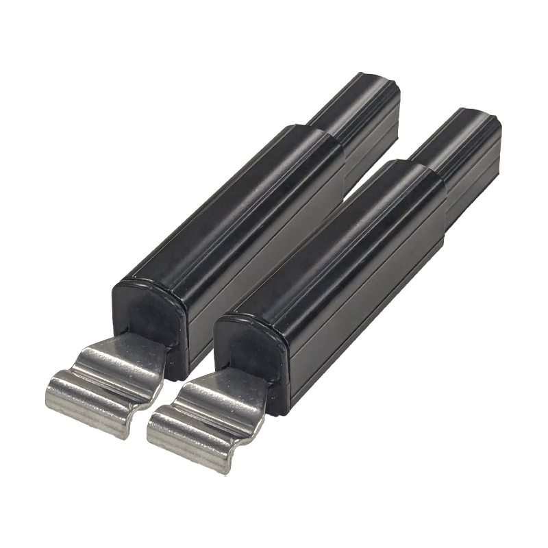 Coast RV Flap Eliminator Fiamma Awning Adaptors x 2 - Hook End - Black