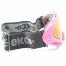 OK Co Double Lens 100% UV Multipurpose Kids Sports Goggles (Pink)