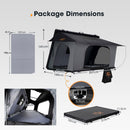 San Hima Kalbarri Side Rooftop Tent Hardshell With Ladder Waterproof Camping 4WD