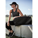 Large Foldable Sports Duffle Bag - Red (Waterproof Gym Travel Bag)