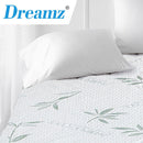 Dreamz Fully Fitted Waterproof Breathable Bamboo Mattress Protector King Size
