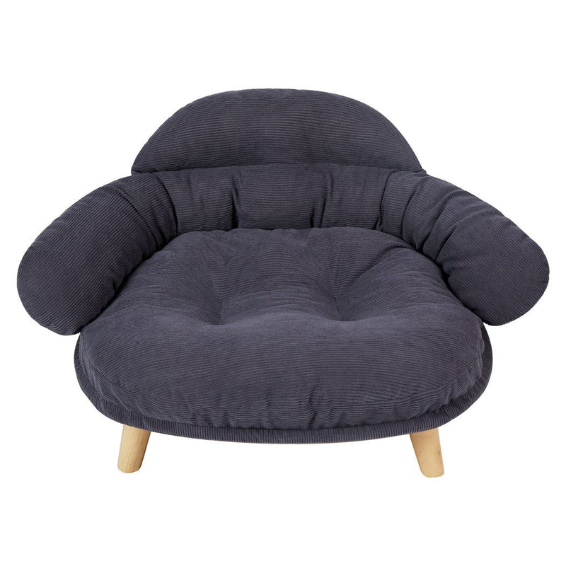 Pawz Elevated Pet Dog Cat Bed Sofa Couch Kitten Lounge Raised Sofa Bed 70cm