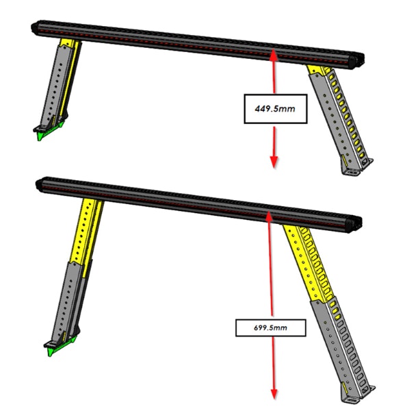 VW Amarok Next Gen Ladder Rack