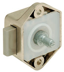 MINI PUSH BUTTON CATCH - MATTE NICKEL