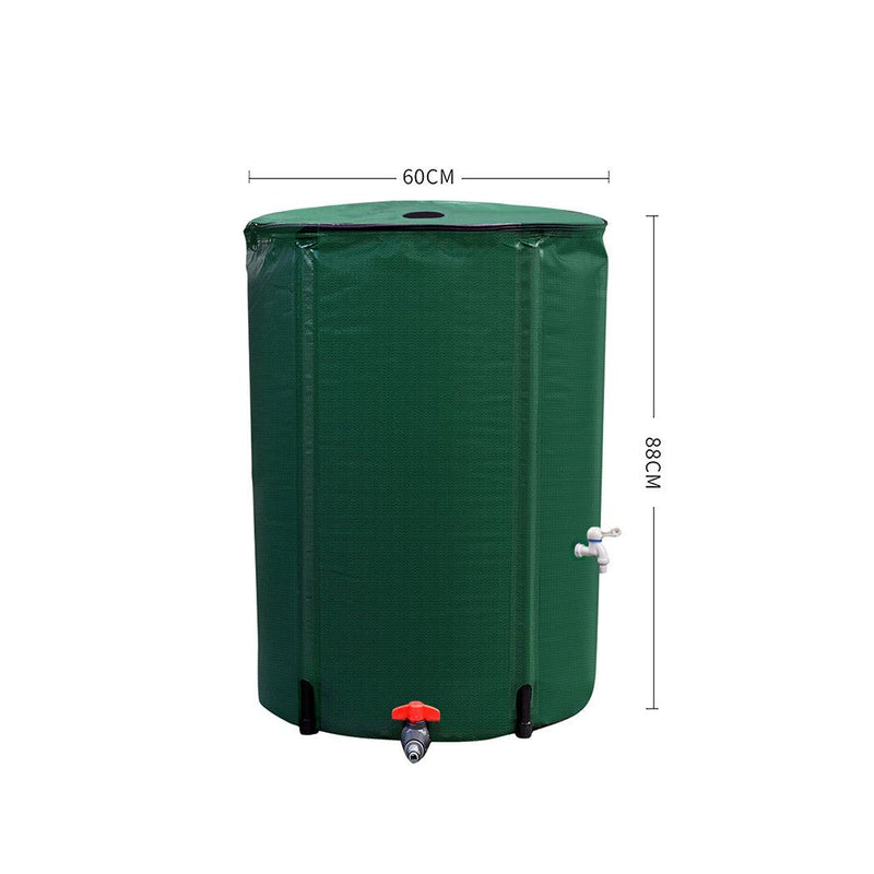 Traderight Group  Water Tank 250L Rain Storage Collapsible Portable Hydroponic Container Outdoor