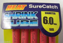 1 Packet of Red SureCatch Fishing Heat Shrink Tube - Wire Cable Sleeve Tubing