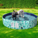 Pawz 100cm Pet Dog Swimming Pool Cat Portable Bath Tub Shower Washing Folding