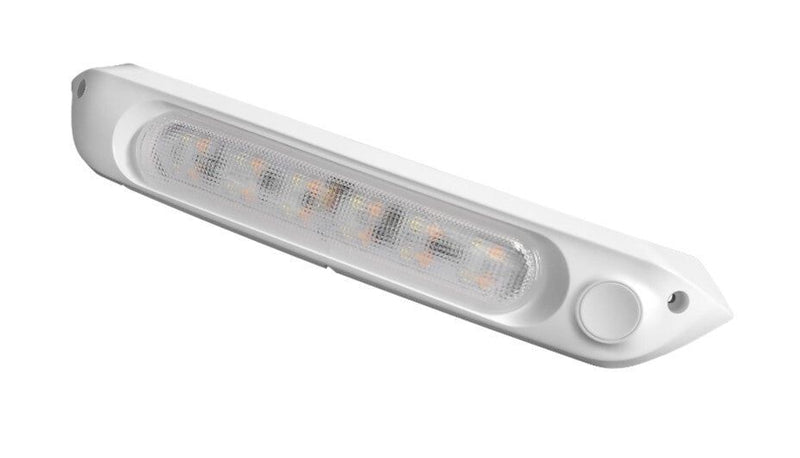 287mm Dual LED Lights12V Awning Amber/White Lights IP67 (No Switch) White