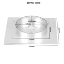 Mount Plate for Diesel Heater - Turret Style