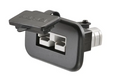 Single 50A Connector Flush Mount