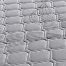 Dreamz Spring Mattress Bed Pocket Egg Crate Foam Medium Firm Double Size 22cm