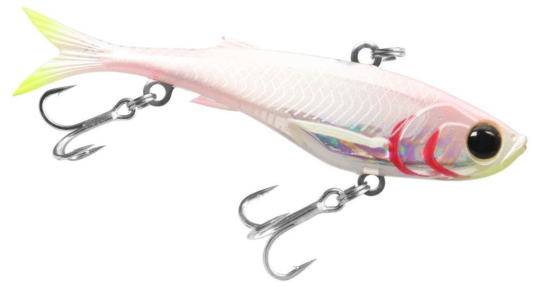 TT Lures Quake Slim 95mm Soft Vibe Fishing Lure Rigged with 4X Strong Trebles